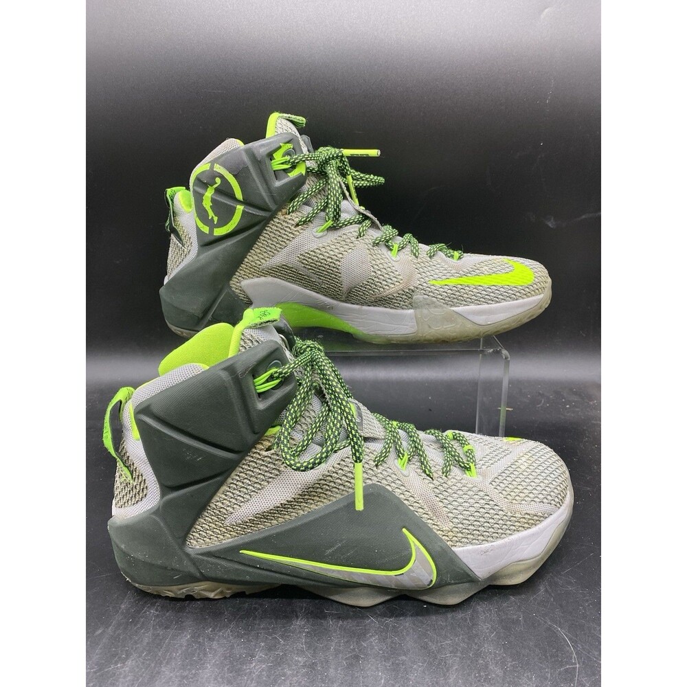 Nike LeBron 12 Shoes Mens Size 9 Dunk Force Basketball Sneakers 684593-001